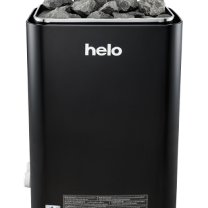 Helo Vienna 80 STS Sauna Heater - Black